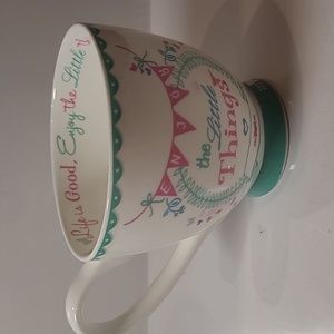 Portobello by design bone China designed in England" Enjoy the little things"